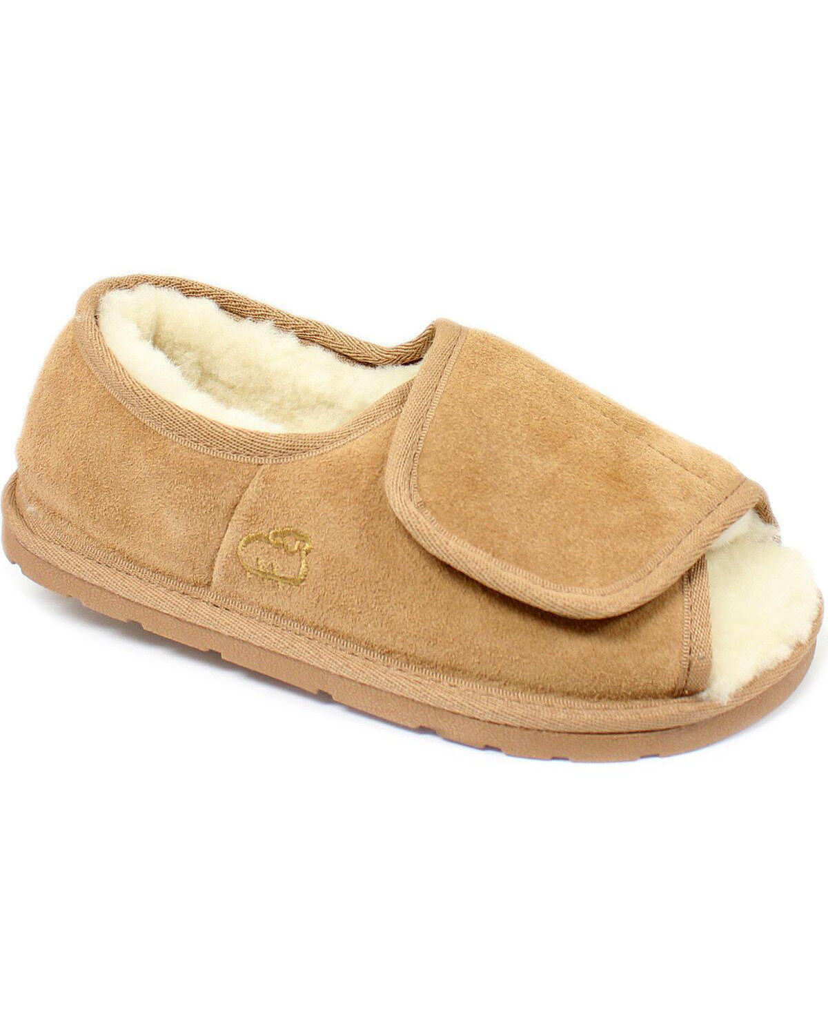 Image #1 - Lamo Footwear Women's Open Toe Wrap Slippers, , hi-res