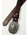 Cody James Boys' Little Sheriff Underlay Belt, Brown, hi-res