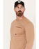 Image #2 - Ariat Men's Rebar Workman Long Sleeve Graphic Work Shirt, Beige, hi-res