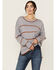 Image #1 - Wishlist Women's Striped Sweater, Blue, hi-res