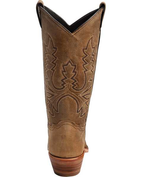 Image #7 - Abilene Women's Western Boots - Square Toe, Olive, hi-res