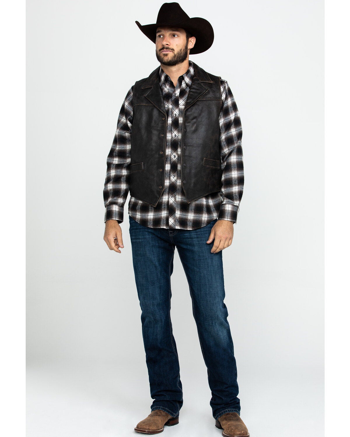 outback leather vest