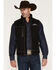Image #1 - Cowboy Hardware Men's Fence Tech Woodsman Vest, Black, hi-res