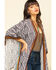 Image #4 - Shyanne Women's Snake Print Shawl , Multi, hi-res