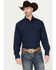 Image #1 - Wrangler Men's Solid Performance Long Sleeve Button Down Shirt, , hi-res