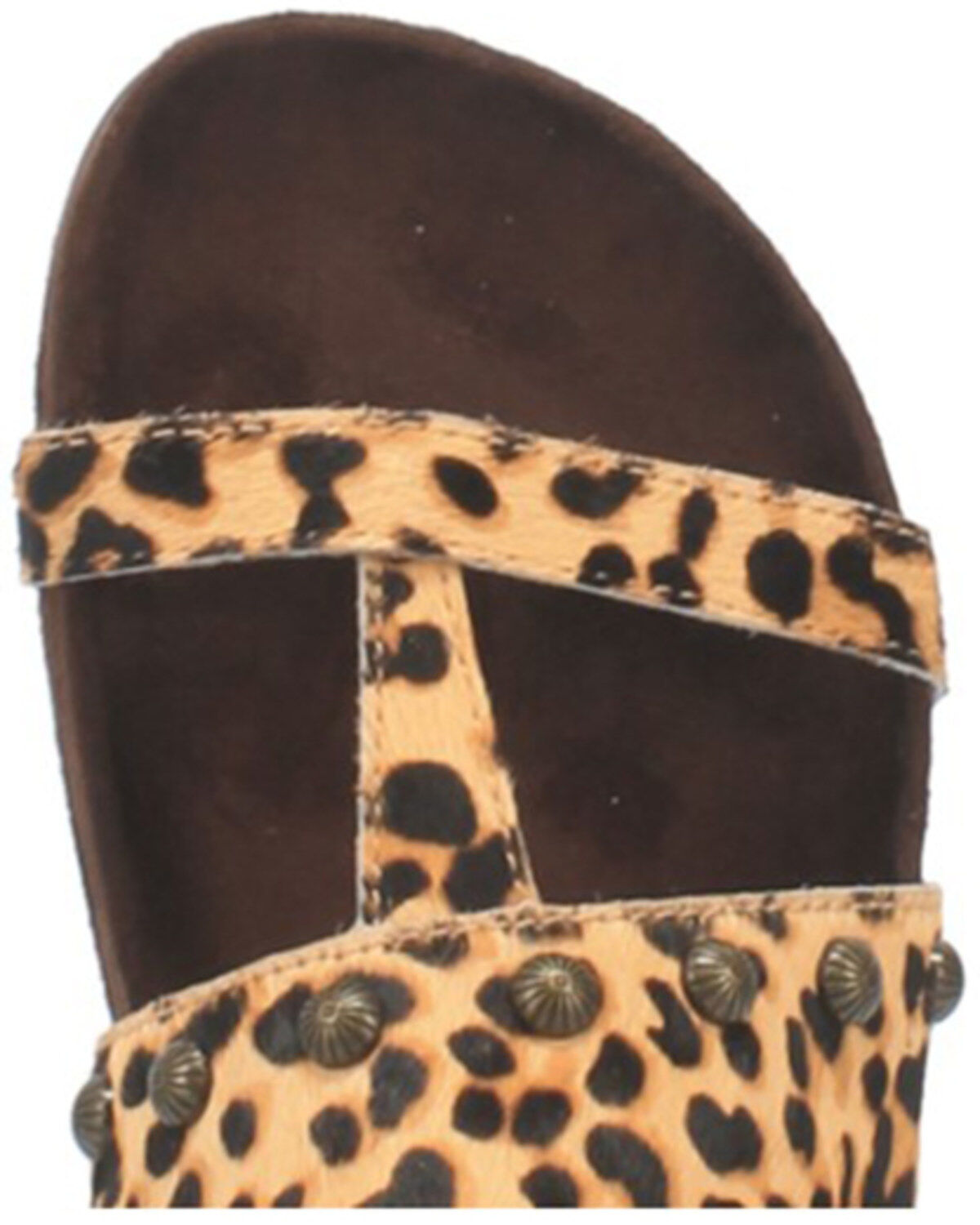 Image #6 - Dingo Women's Sage Brush Leopard Print Boho Sandals, Leopard, hi-res
