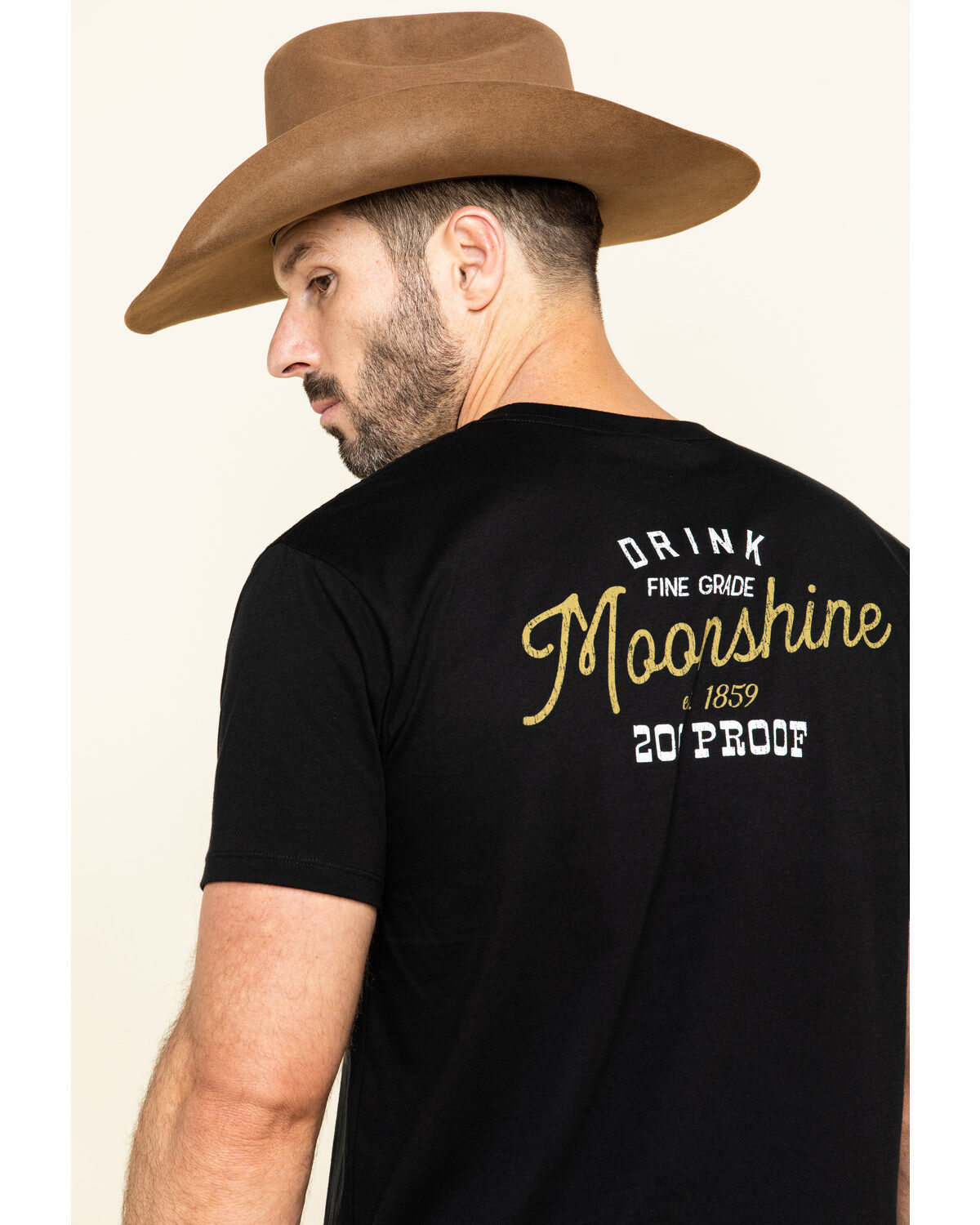 Image #5 - Moonshine Spirit Men's Black Provisions Graphic Short Sleeve T-Shirt , , hi-res