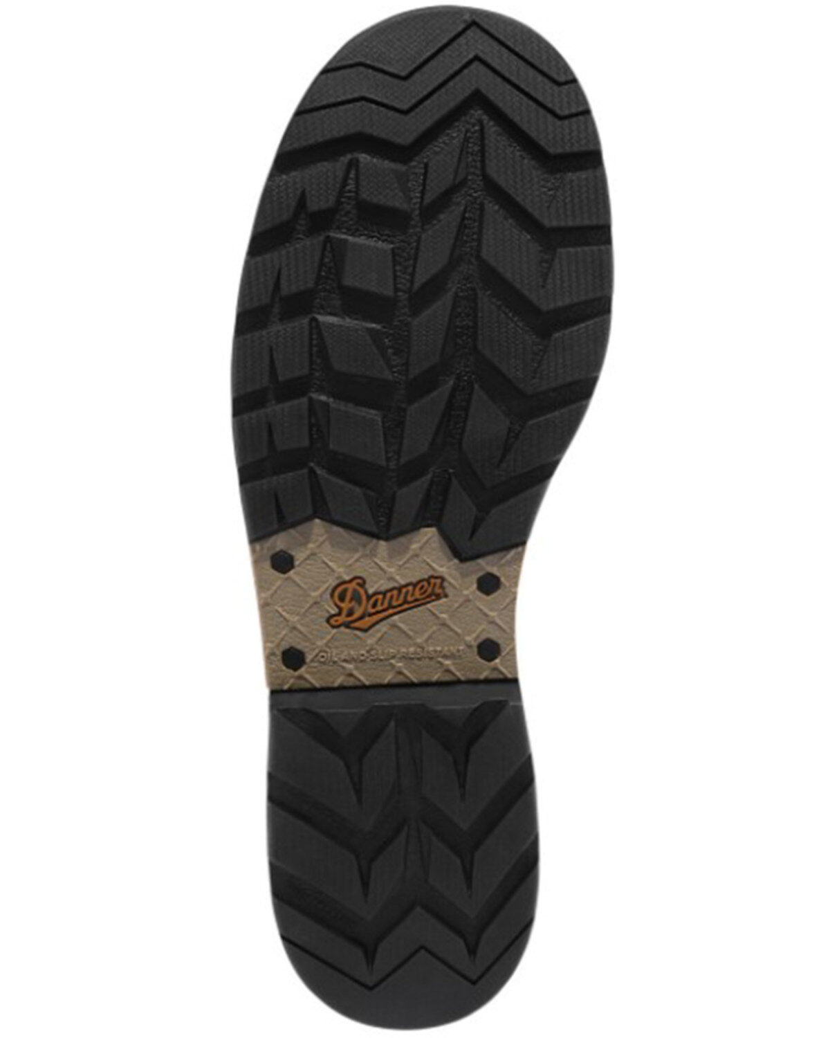 Image #5 - Danner Men's Steel Yard Lacer Work Boots - Steel Toe, Brown, hi-res