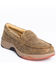 Image #1 - Cody James Men's Tan Oxford Slip-On Shoes - Moc Toe, , hi-res