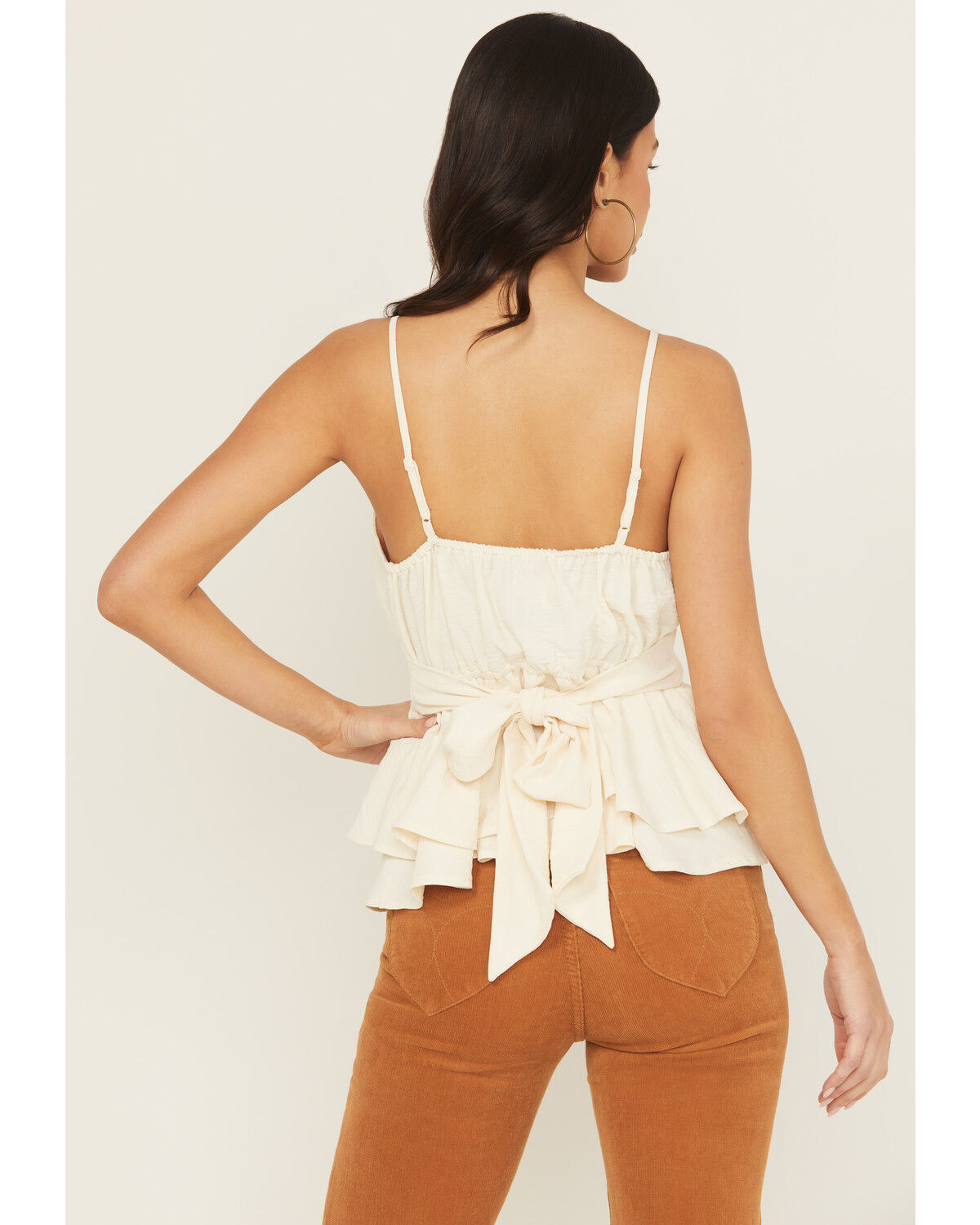 Product Name:  Originality Women's Emma Sleeveless Tie-Back Top