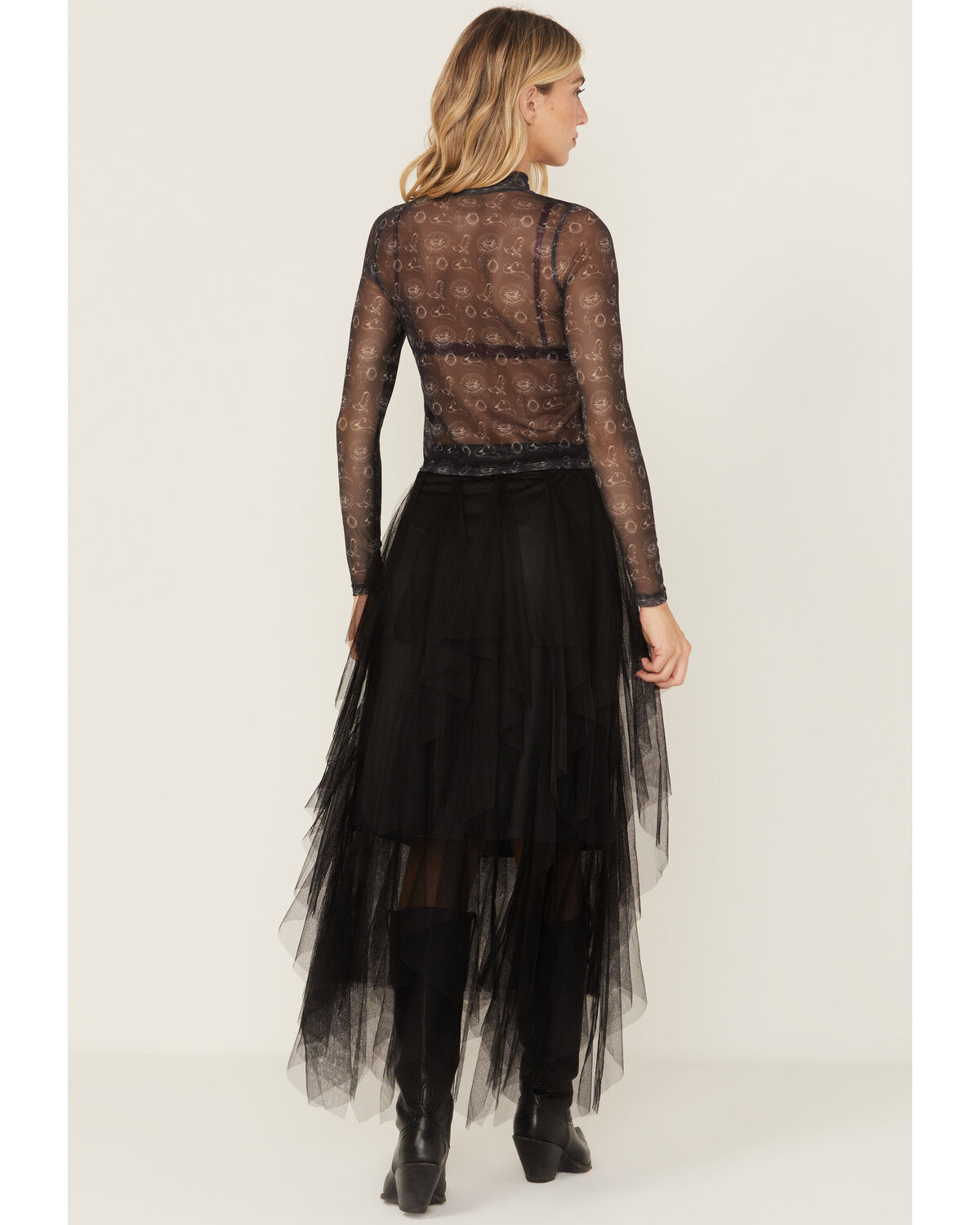 Image #3 - Easel Women's Tulle Midi Skirt, , hi-res