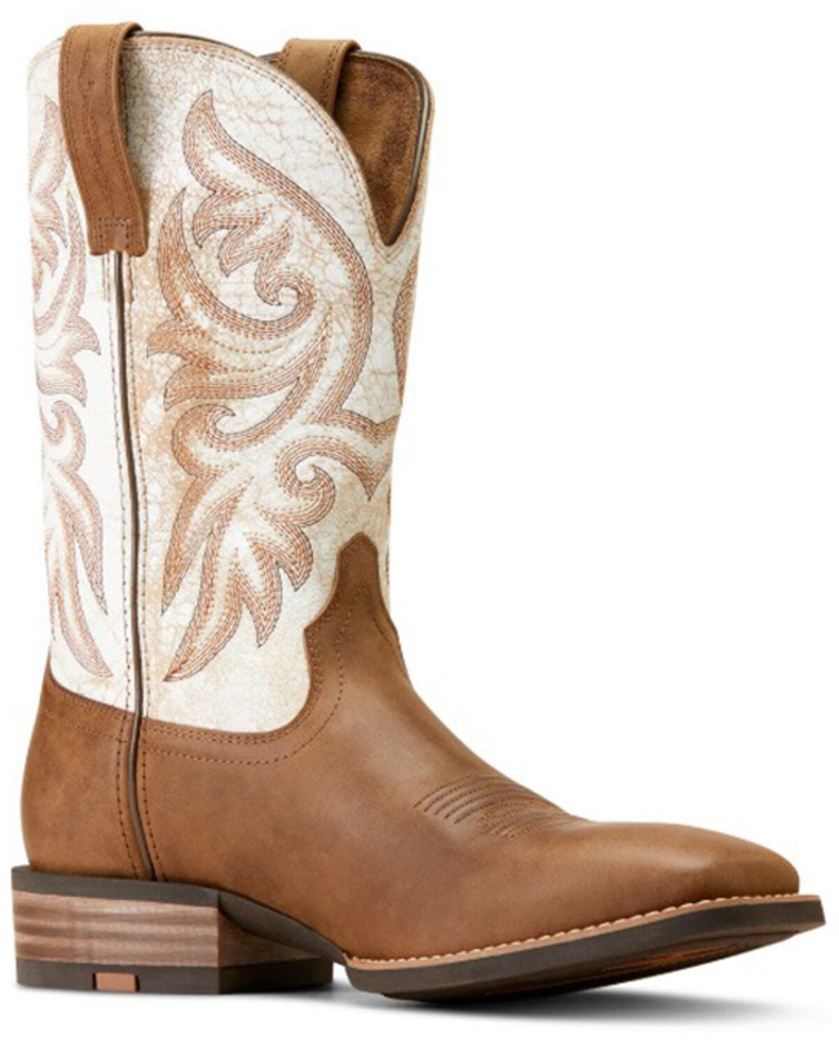 Ariat Men's Slingshot Western Boots - Broad Square Toe, Brown, hi-res