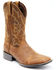 Image #1 - Durango Men's Boot Barn Exclusive Westward Western Performance Boots - Broad Square Toe, Brown, hi-res