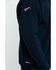 Image #5 - Ariat Men's FR Primo Fleece Logo Hooded Work Sweatshirt - Tall , Navy, hi-res