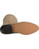 Image #5 - Old West Men's Roughout Suede Western Boots - Medium Toe, , hi-res