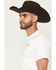 Image #3 - Cowboy Hardware Men's Mess With The Bull Short Sleeve Graphic T-Shirt, White, hi-res