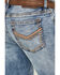 Image #4 - Cody James Men's Clover Leaf Light Wash Slim Straight Stretch Denim Jeans, Blue, hi-res