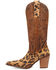 Image #3 - Dingo Women's Hensley Leopard Print Tall Western Boots - Snip Toe, Leopard, hi-res