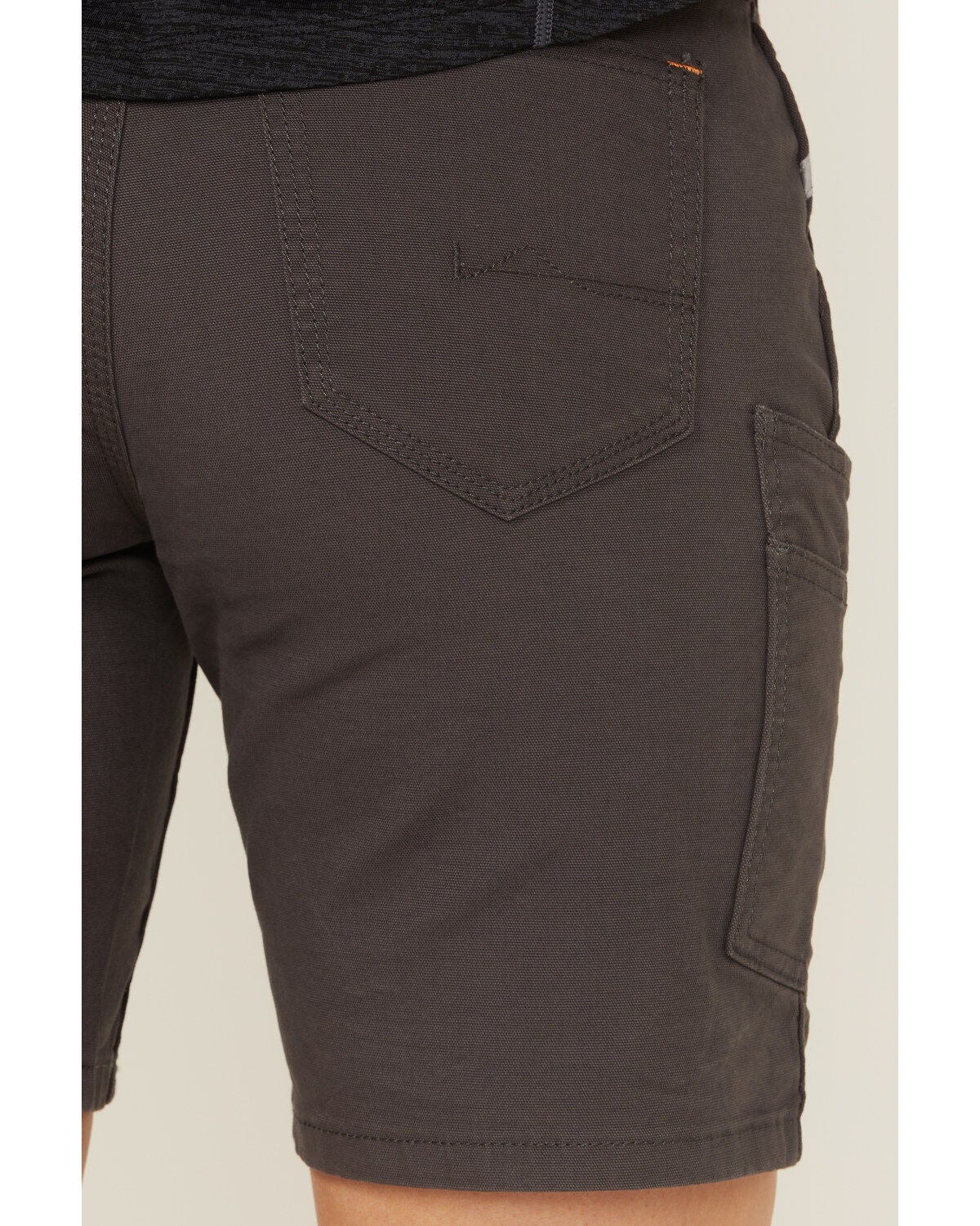 Image #4 - Ariat Women's Rebar Gray DuraStretch Made Tough Work Shorts, Grey, hi-res