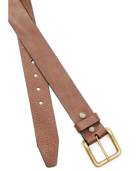 Hawx Men's Casual Leather Belt , Brown, hi-res