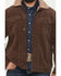 Image #3 - Cody James Men's Ozark Corduroy Sherpa Lined Heavyweight Trucker Jacket, Dark Brown, hi-res