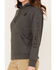 Carhartt Women's Clarksburg Graphic Sleeve Pullover Sweatshirt Hoodie , Black, hi-res