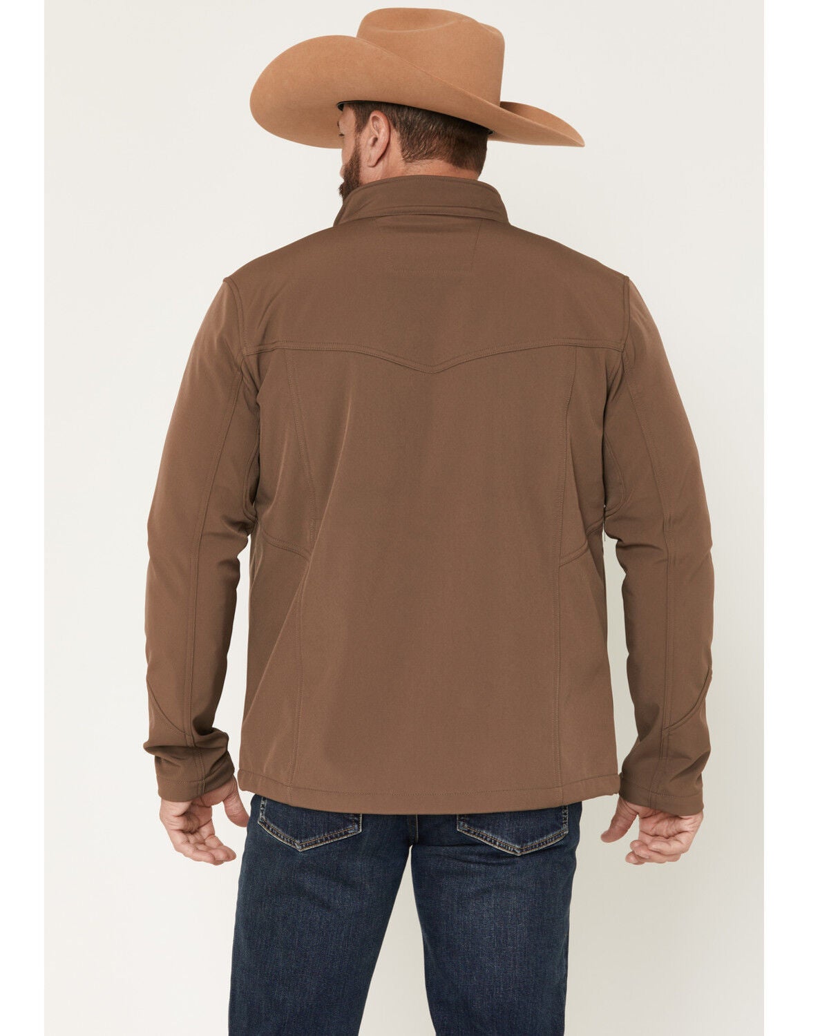 Image #4 - RANK 45&reg; Men's Richwood Softshell Jacket - Big, Brown, hi-res