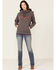 Image #4 - Kimes Ranch Women's Two-Scoops Logo Hoodie Sweatshirt, Charcoal, hi-res