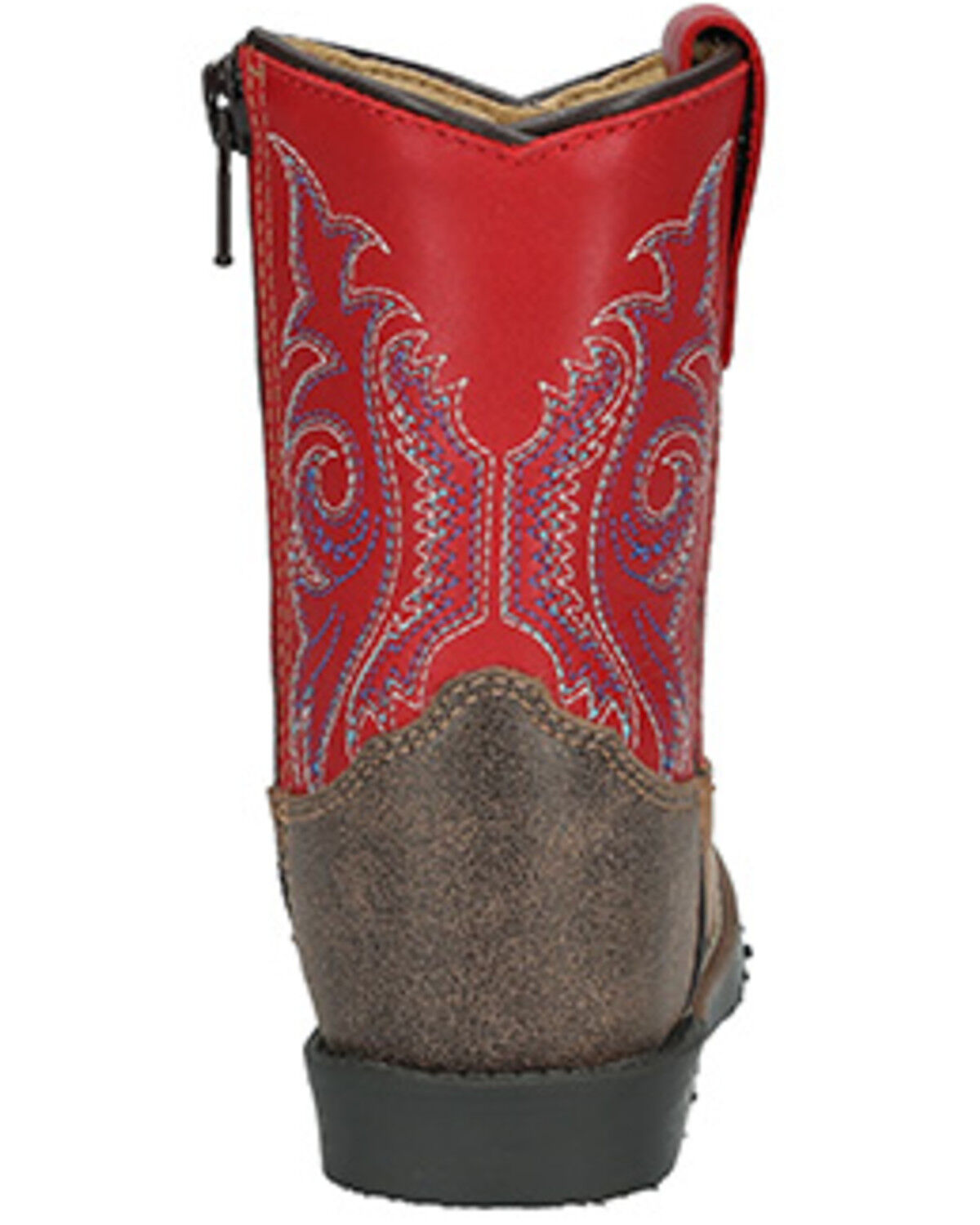 Image #4 - Smoky Mountain Toddler Boys' Autry Western Boots - Square Toe, Tan, hi-res