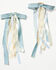 Image #2 - Shyanne Women's Denim Crochet Boot Bows - 2 Piece, Blue, hi-res