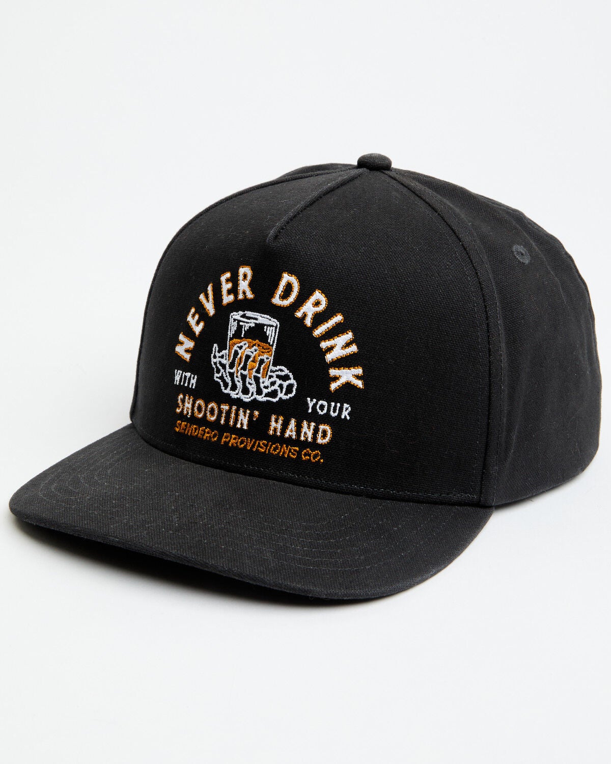 Sendero Provisions Men's Boot Barn Exclusive Shootin' Hand Ball Cap, Black, hi-res