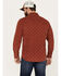 Pendleton Men's Corduroy Long Sleeve Western Snap Shirt, Rust Copper, hi-res
