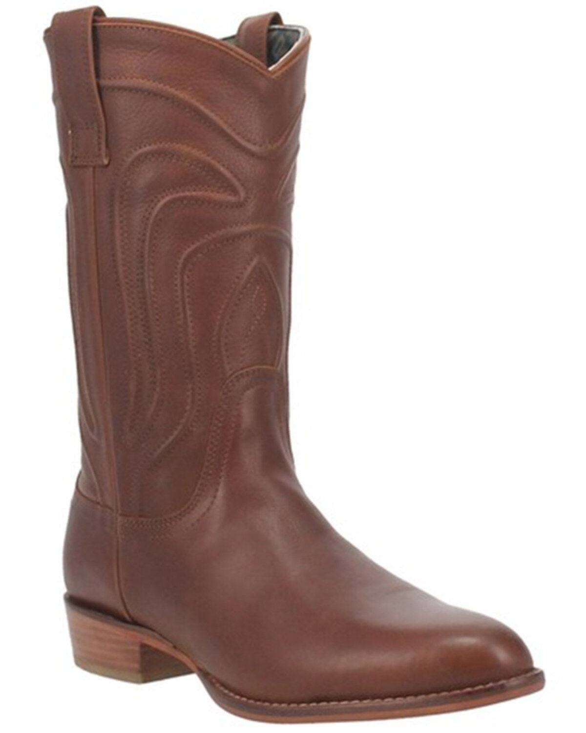 Dingo Men's Joe Chocolate Tan Round Toe Western Boots DI5771 