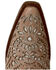 Image #6 - Corral Women's Glitter Inlay and Embroidered Cowgirl Boot - Snip Toe, , hi-res