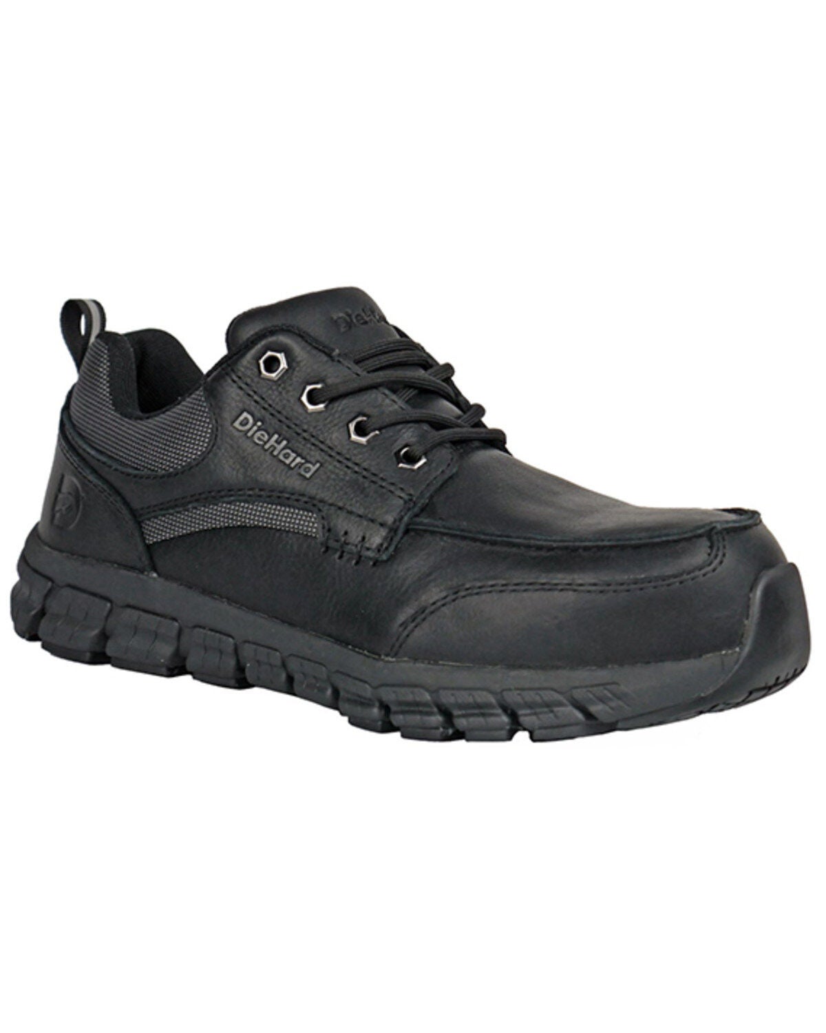Die Hard Men's Sunbird Lace-Up Work Shoes - Composite Toe, Black, hi-res