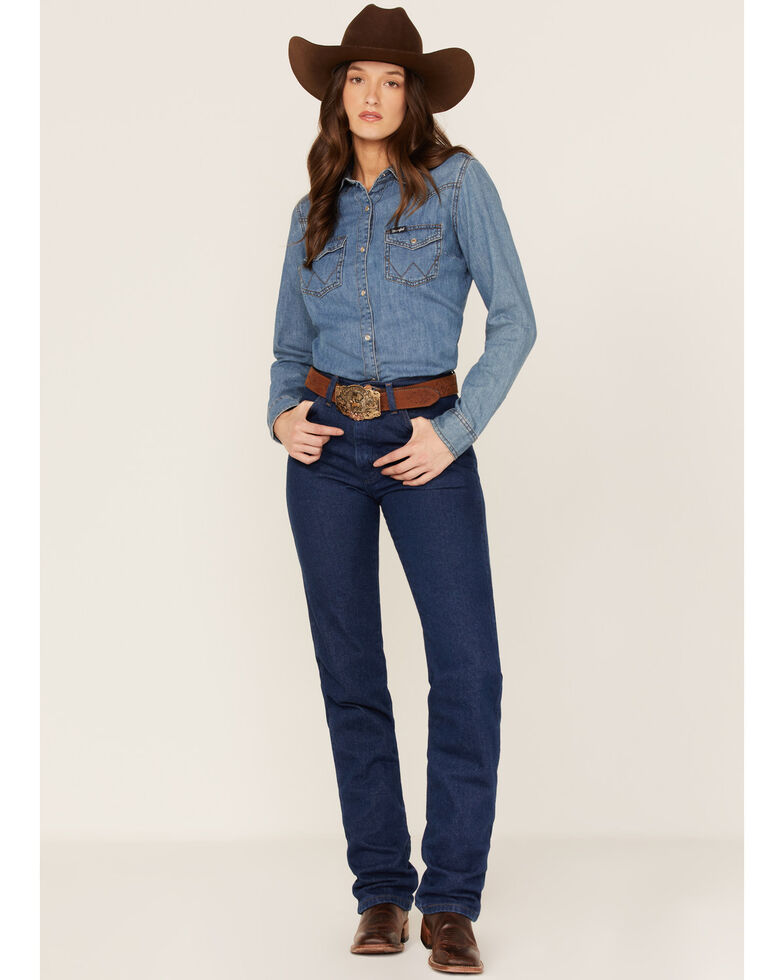 wrangler women's work jeans