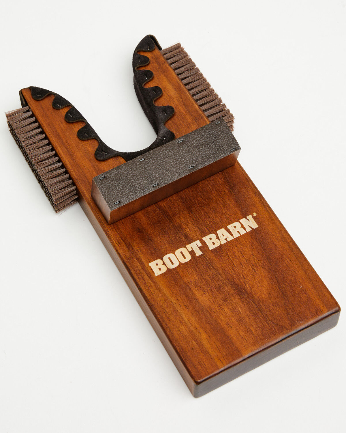 Image #3 - Boot Barn Wildwood Boot Jack With Scrubber, Dark Brown, hi-res