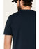 Cody James Men's Navy Star Grab Eagle Graphic Short Sleeve T-Shirt , Navy, hi-res