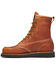Image #3 - Thorogood Men's 8" American Heritage MAXWear Moc Wedge Work Boots - Soft Toe, Brown, hi-res