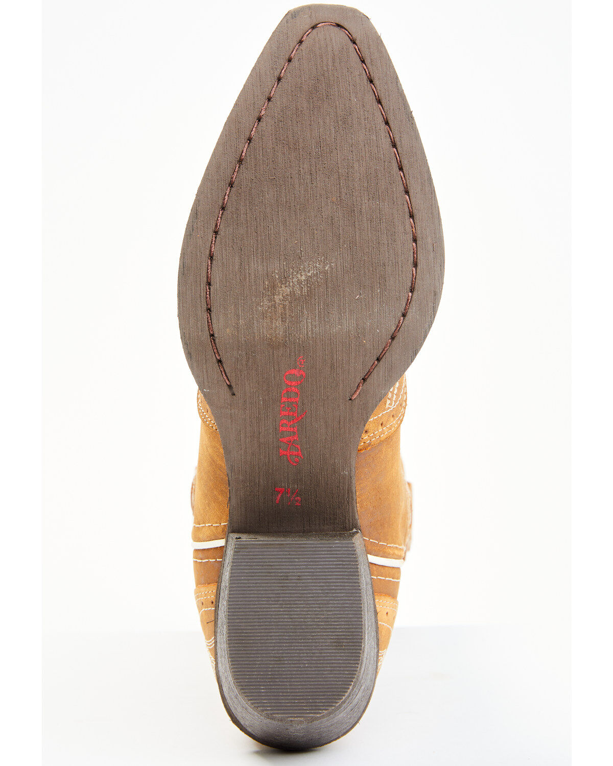 Image #7 - Laredo Women's Underlay Western Boots - Snip Toe, Brown, hi-res
