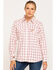 Image #1 - Wrangler Women's Pink FR Plaid Shirt, , hi-res