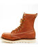 Image #3 - Thorogood Men's American Heritage 8" Made In The USA Wedge Work Boots - Steel Toe, Tan, hi-res