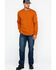Image #6 - Hawx Men's Logo Crew Long Sleeve Work T-Shirt, , hi-res