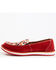 Image #3 - Myra Bag Women's Cherry Geo Print Slip-On Shoe - Moc Toe, Red, hi-res