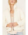 Cleo + Wolf Women's Quilted Corduroy Puffer Jacket, Ivory, hi-res