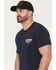 Image #3 - Moonshine Spirit&reg; Men's Tequila Served Here Short Sleeve Graphic T-Shirt, Navy, hi-res