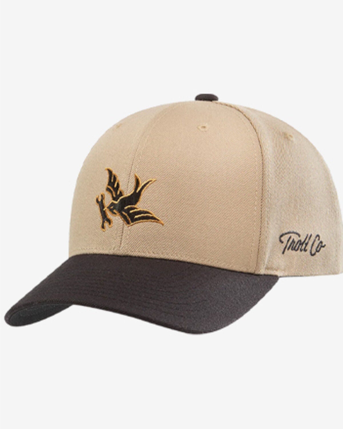 Troll Co Men's Sparrow Ball Cap, Brown, hi-res