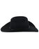 Cody James® Men's Drifter 3X Rider Crown Wool Hat, Black, hi-res