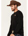 Image #3 - Cinch Men's Shoot From The Hip Long Sleeve Graphic T-Shirt, , hi-res