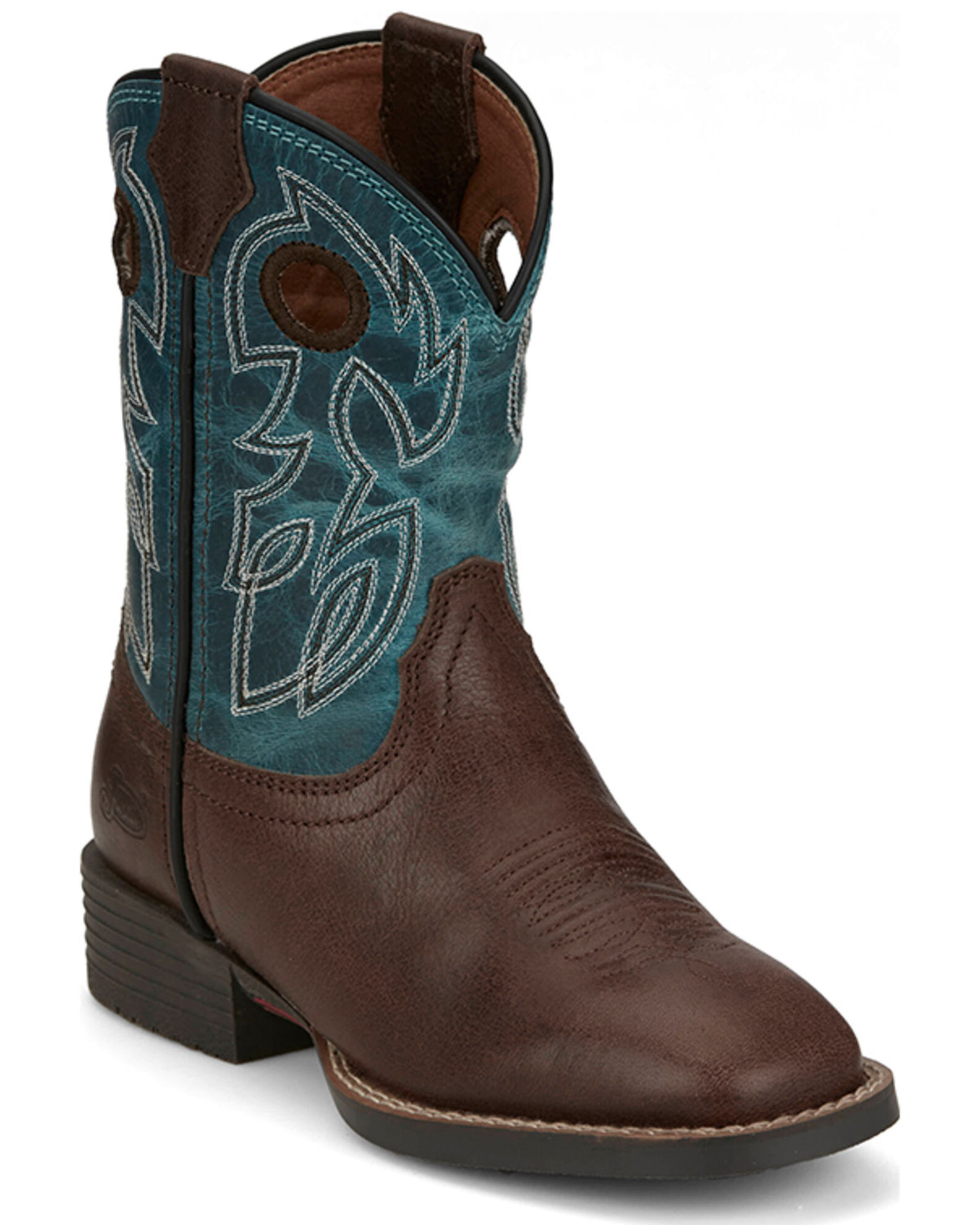 Justin Boys Bowline Western Boots Square Toe Boot Barn